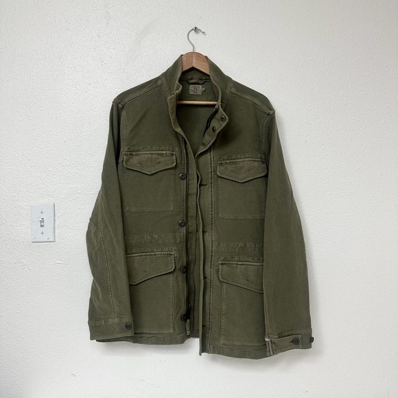 Faherty Shirts Mens Faherty Stretch Terry M65 Military Field Jacket